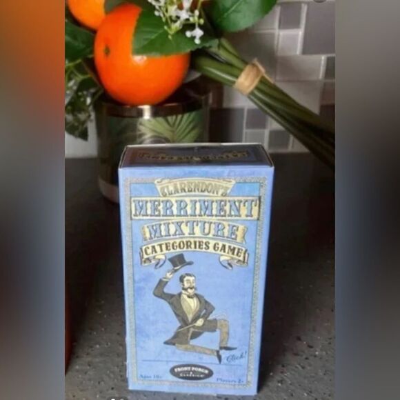 Other - 🔥❤️🔥 NEW Merriment Mixture Party Categories Game NEW! Vintage Claredon’s…